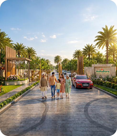 Entrance to a planned residential community