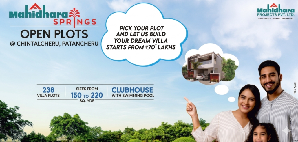  Villa Plots For Sale in Patancheruvu